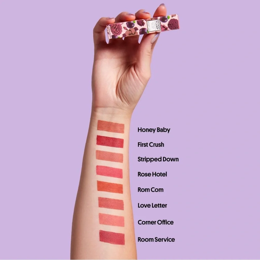 WINKY LUX Skinny Plump Demi-Matte Lipstick - Love Letter, NEW